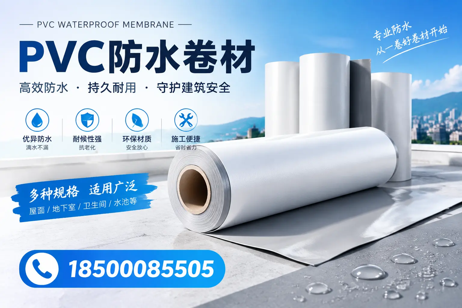 如何选择适合的PVC防水卷材？专家为您解答安顺的需求